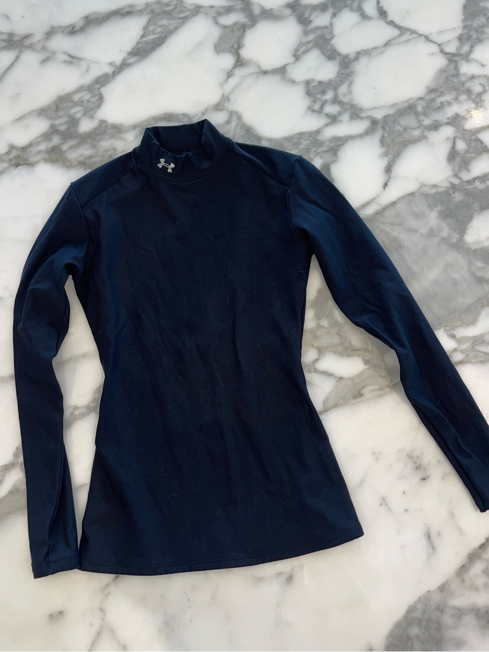 Under Armour mock neck cold gear athletic shirt
